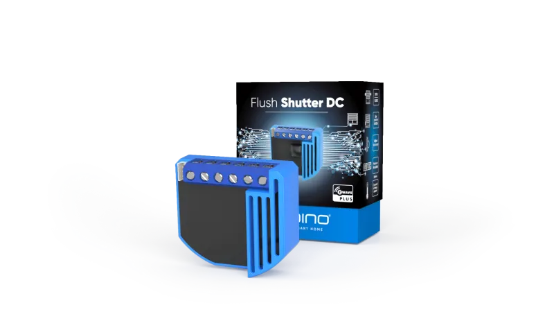 Qubino - Module stores 12-24VDC et consomètre Z-Wave+ ZMNHOD1