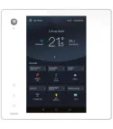 Zipato - Contrôleur mural Z-Wave+ et Bluetooth ULE Zipatile 2 tout-en-un Zipatil, blanc