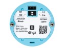 Dingz - Interruttore Wifi multifunzione «dingz Plus» con rilevatore di movimento (bianco)