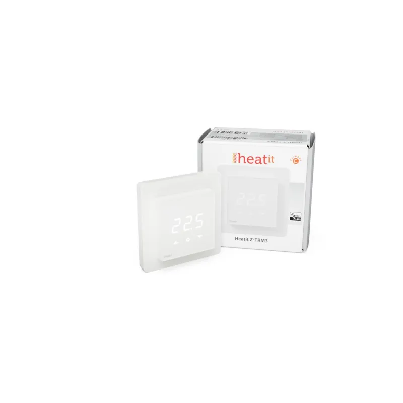 Thermofloor - Thermostat Z-Wave+ Heatit Z-TRM3fx 3600W 16A, weiss