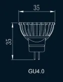Spot LED 2,5W G4 dimmable - CREE - Econergyworld
