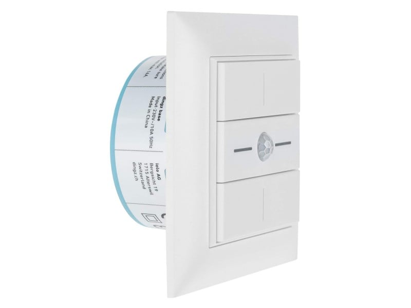 Dingz - Interruttore Wifi multifunzione «dingz Plus» con rilevatore di movimento (bianco)