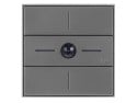 Dingz - Interruttore Wifi multifunzione «dingz Plus» con rilevatore di movimento (grigio scuro)