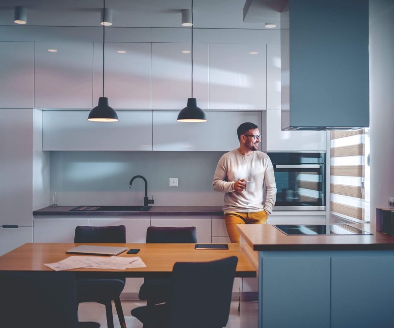 Dingz - Interruttore Wifi multifunzione «dingz Plus» con rilevatore di movimento (bianco)