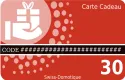 Carte cadeau 30