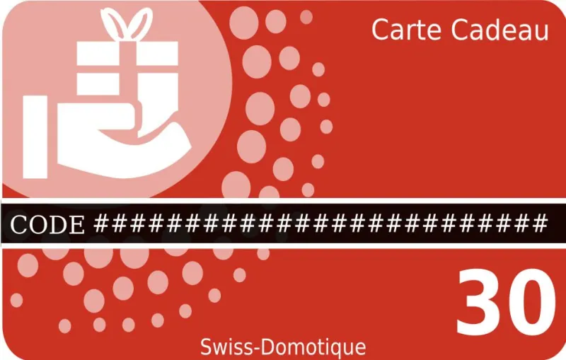 Carte cadeau 30