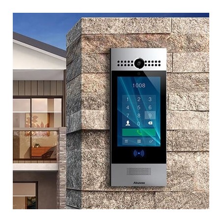 Akuvox - R29C Multi-Tenant IP Video Door Entry System with facial recognition, QR Code, BLE, 7" Touchscreen