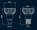 Spot LED 9W E27 dimmable - CREE - Econergyworld