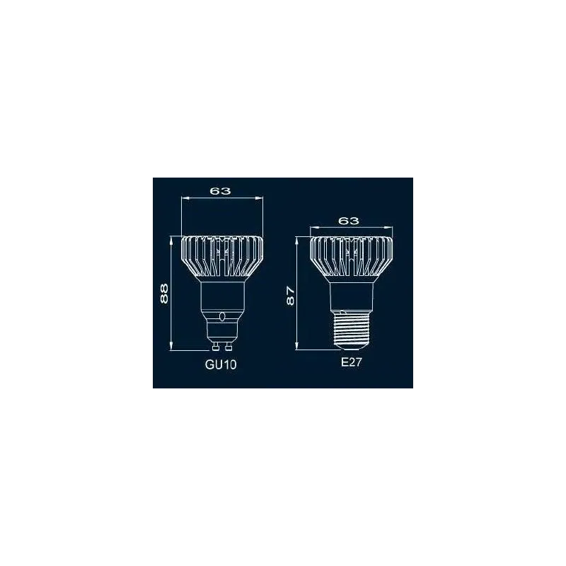 Spot LED 9W E27 dimmable - CREE - Econergyworld