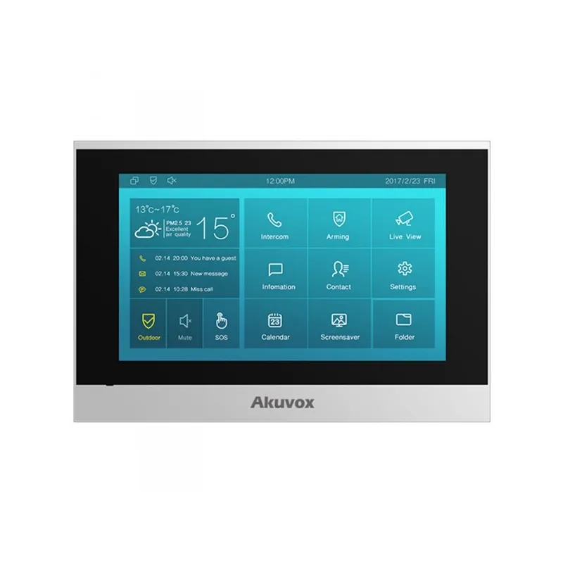 Akuvox - SIP indoor console with 7" touch screen, Wifi and Bluetooth (linux version) Akuvox C313W