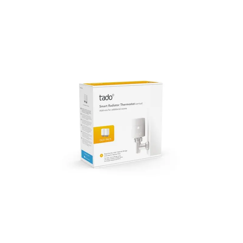 Tado - Tête Thermostatique Intelligente V3 (Duo pack / SRT2)