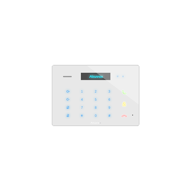 Akuvox - SIP-Audio-Innenkonsole mit Wifi und Bluetooth C312A - Weiss