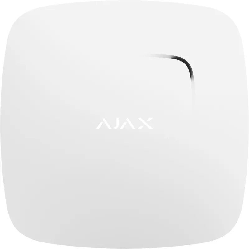 Ajax - Rilevatore wireless di fumo, temperatura e monossido di carbonio, con cicalino (Ajax FireProtect Plus)