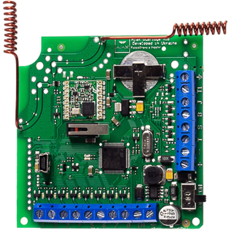 Ajax - Module pour l’intégration de dispositifs Ajax avec des systèmes de sécurité câblés et hybrides tiers