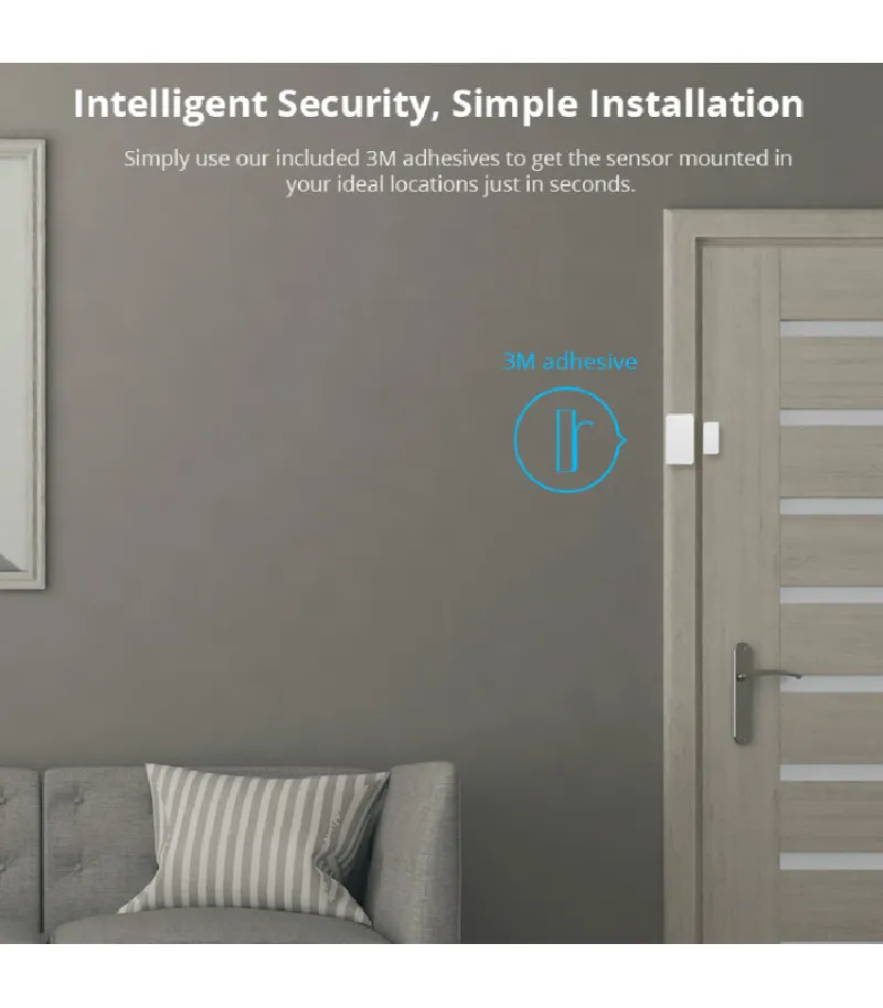 SONOFF - Sensore di apertura porte/finestre Zigbee 3.0