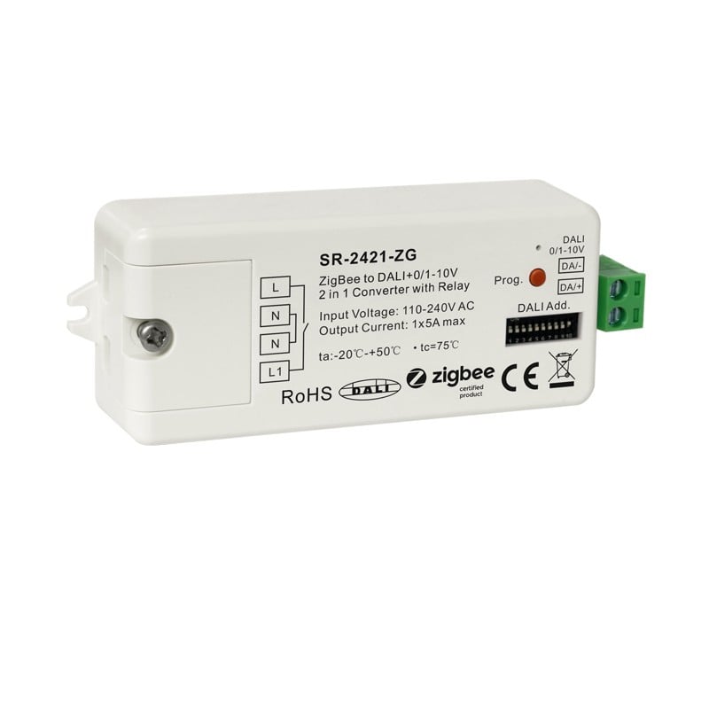 Sunricher - Zigbee zu DALI+0/1-10V 2 in 1 Konverter