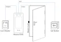 Akuvox - Porta video IP multi-tenant R29CT con riconoscimento facciale, lettore di prestiti, QR Code, BLE, touchscreen 7"