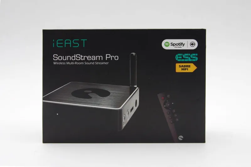 iEAST Soundstream PRO - Récepteur audio HD sans fil Multiroom DLNA AirPlay DAC Sabre ES9023 (iEAST M30)