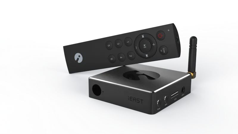 iEAST Soundstream PRO - Wireless Multi-Room HiFI Music Streamer DLNA AirPlay DAC Sabre ES9023 (iEAST M30)
