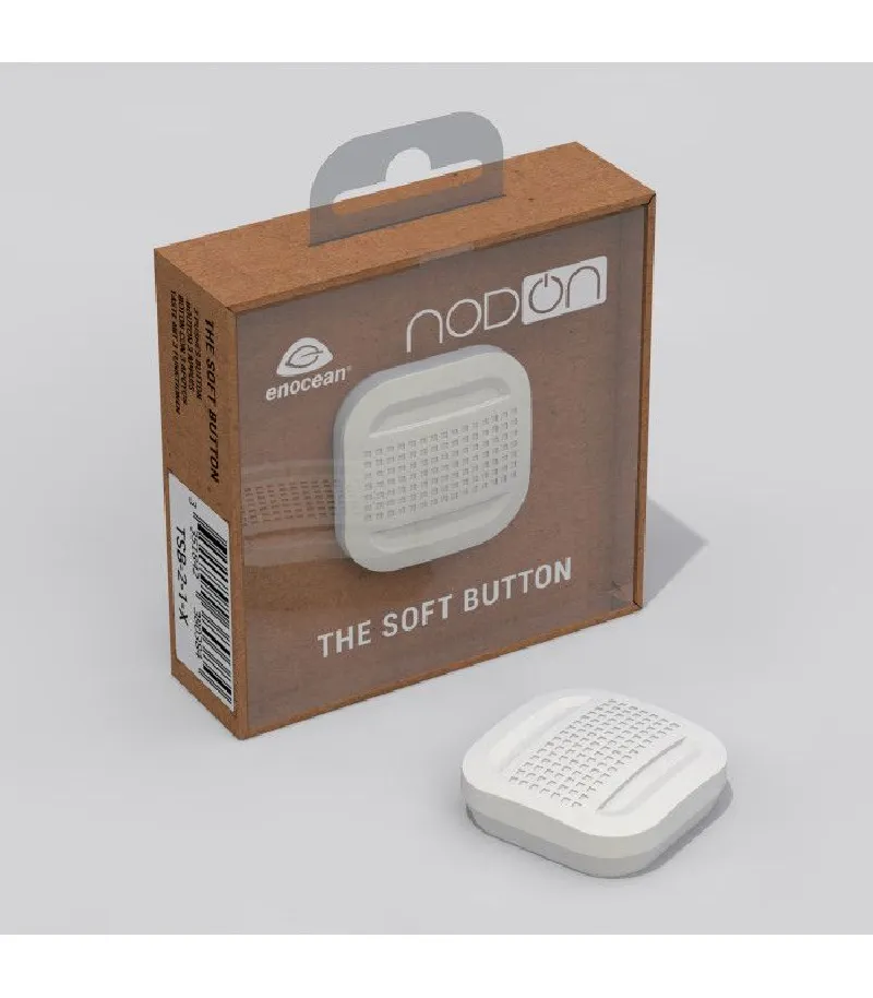 NodOn - Bouton de commande EnOcean The Soft Button Cozy White