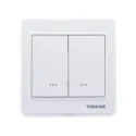 TKB Home - Doppel-Dimmschalter (1 Last) Z-Wave+ Weiss (TZ55D-ZW5)