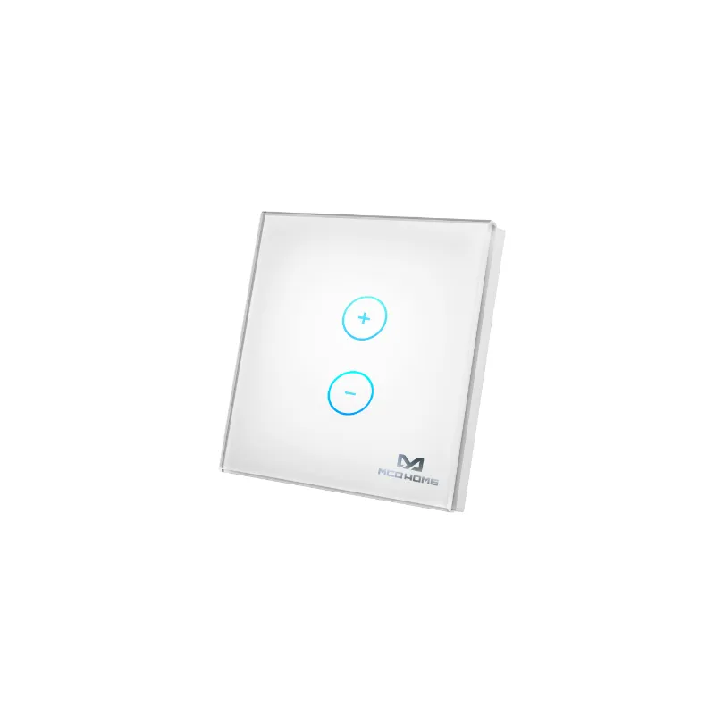 MCO Home - Dimmer Touch Panel Z-Wave 1 Button, White (MH-DT411)