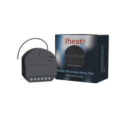 Heatit Controls - 16A Z-Wave+ 700 ZM Single Relay Switch Module