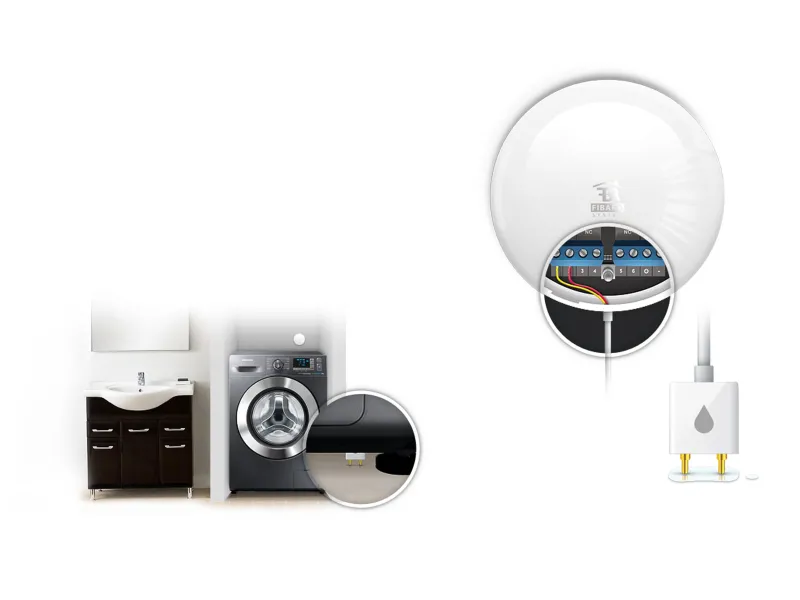 FIBARO - Z-Wave+ FGFS-101 Überflutungssensor (FIBARO Flood Sensor)