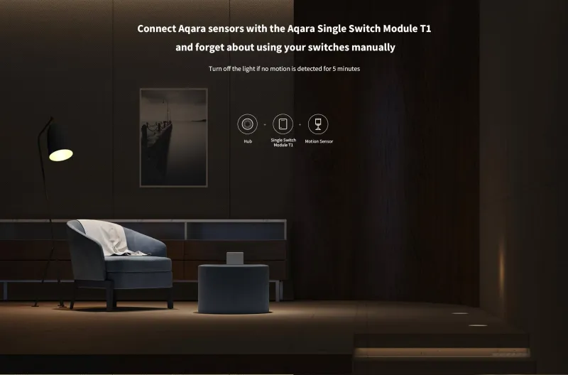 Aqara - Zigbee 3.0 Single Switch Module T1 (With Neutral)