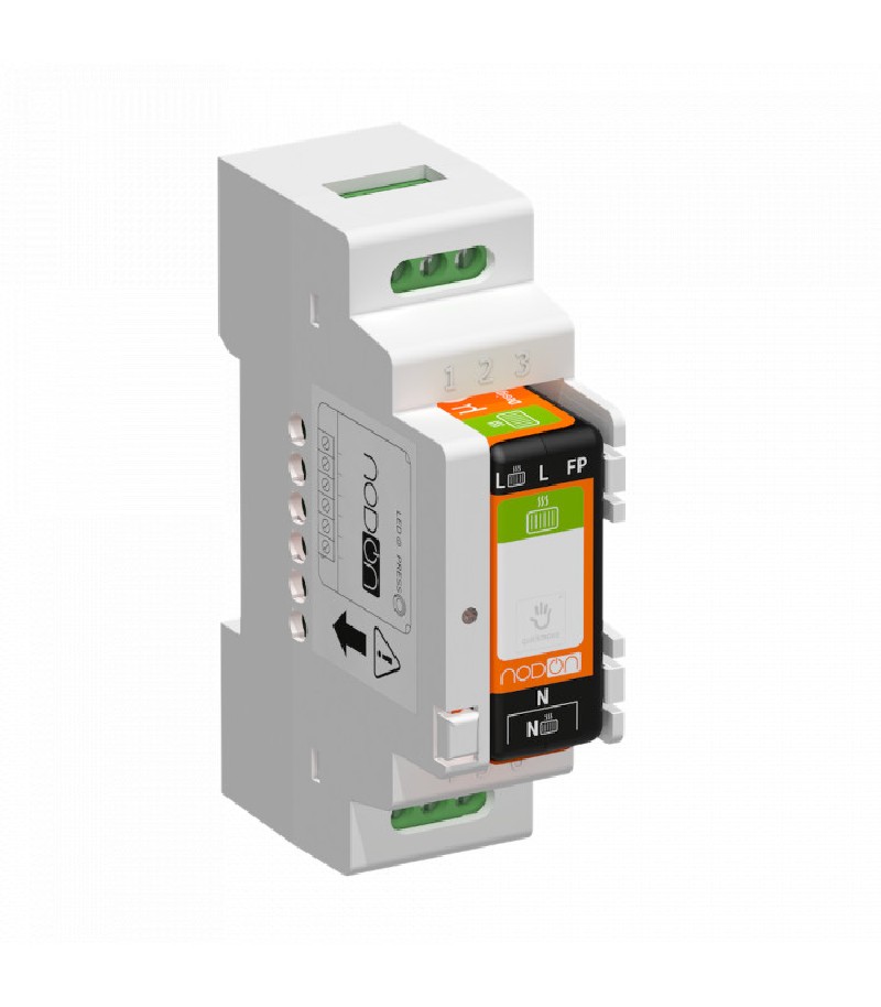 NodOn - V2 DIN Rail Box for Enocean Mocrmodules (5 pieces)