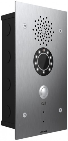Akuvox - citofono IP resistente agli atti vandalici con audio e video (Akuvox E21V)