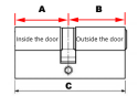 Danalock - Danalock V3 (Bluetooth) + Secure Cylinder EU