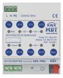 MDT - DaliControl Gateway with HSV control, 4SU MDRC, up to 128 ECG in 32 channels/light groups