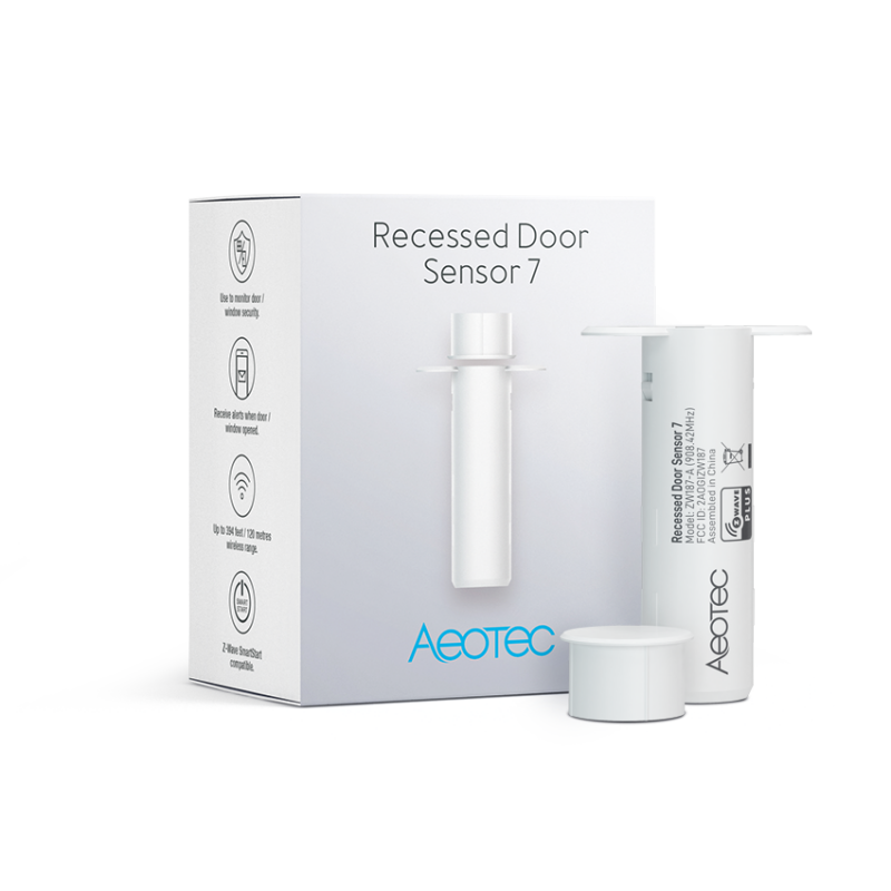 Aeotec - Sensore per porte da incasso 7