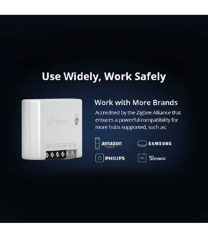 SONOFF - Zigbee 3.0 connected micro switch module