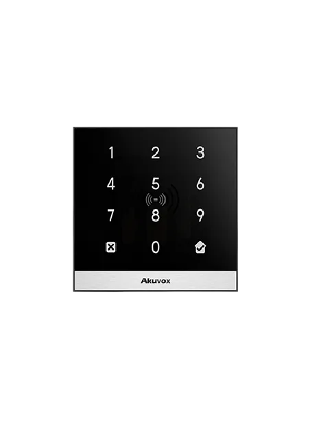 Akuvox - Lecteur de contrôle d'accès IP compatible Code PIN, RFID et NFC (Akuvox A02S)