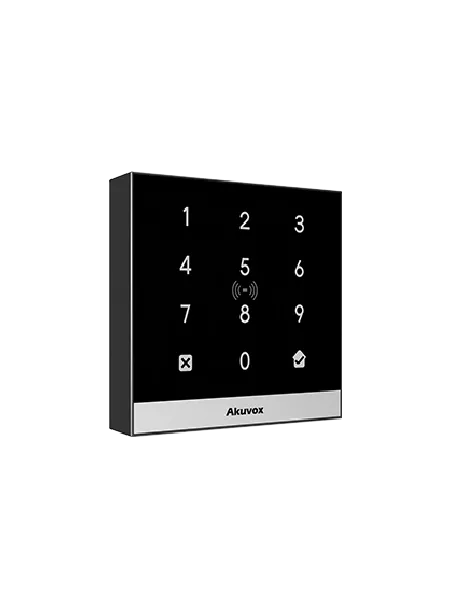Akuvox - Lecteur de contrôle d'accès IP compatible Code PIN, RFID et NFC (Akuvox A02S)