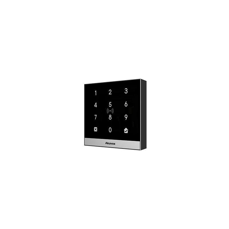 Akuvox - Lettore di controllo accessi IP compatibile con PIN Code, RFID e NFC (Akuvox A02S)