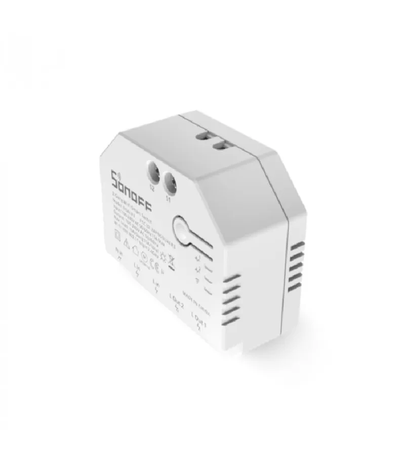 SONOFF - Interruttore intelligente WIFI a 2 canali + monitoraggio del consumo