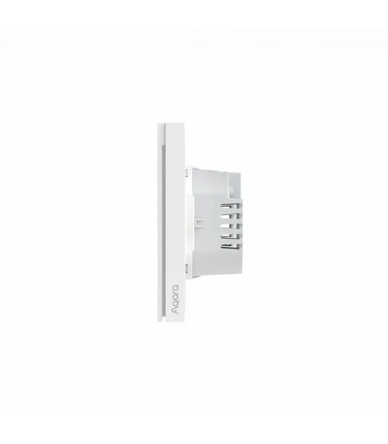 Aqara - Interruttore intelligente Zigbee 3.0 con neutro (Wall Switch H1 With Neutral Double Rocker)