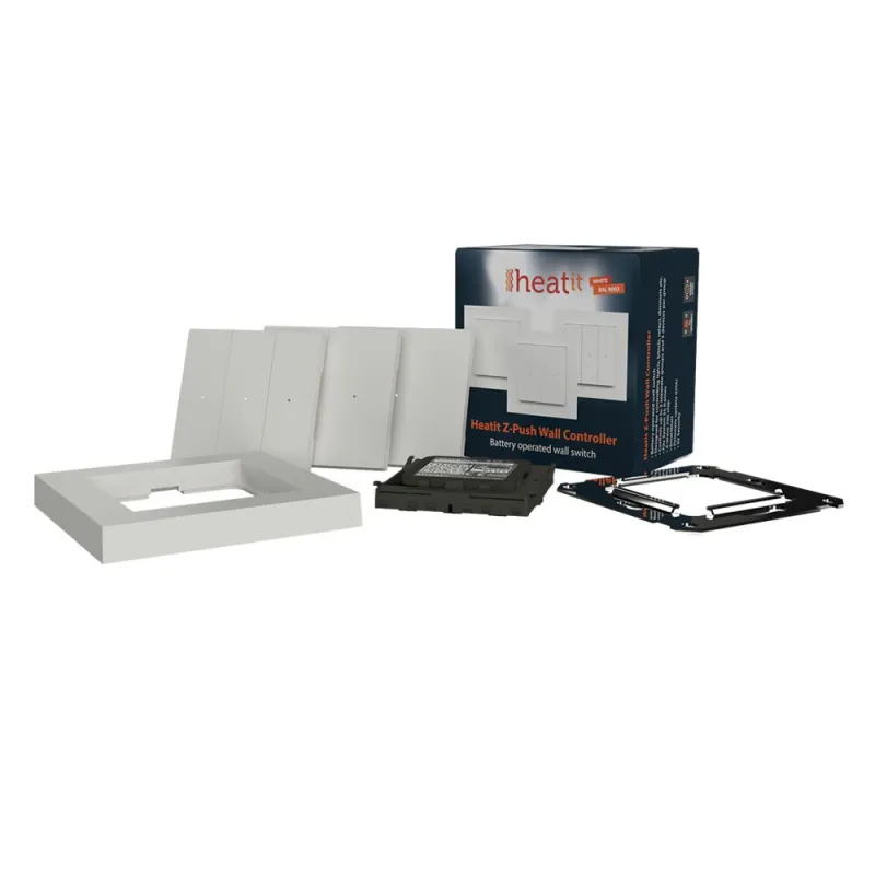 Heatit Controls - Wireless Z-Wave+ 700 Z-Push Wall controller