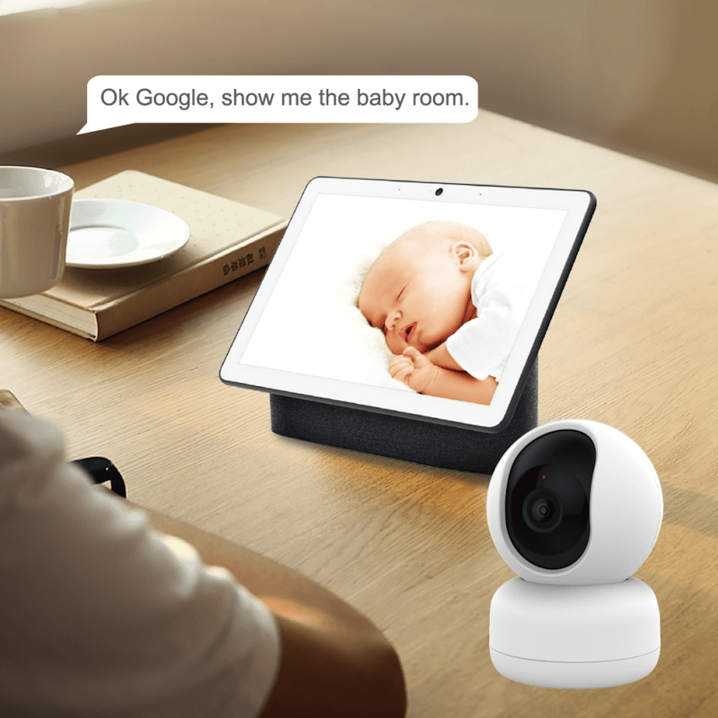 WOOX - WIFI 360° PTZ Indoor Camera (TUYA SmartLife, ALEXA and Google Assistant)