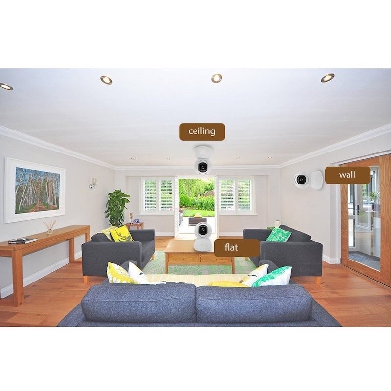 WOOX - WIFI 360° PTZ Indoor Camera (TUYA SmartLife, ALEXA and Google Assistant)