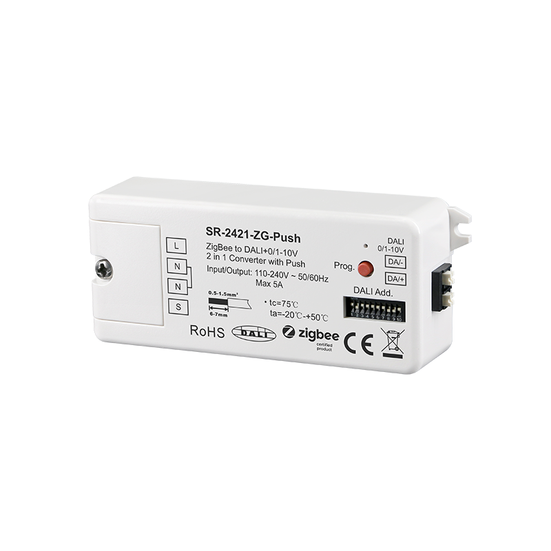 Sunricher - Zigbee zu DALI+0/1-10V 2 in 1 Konverter