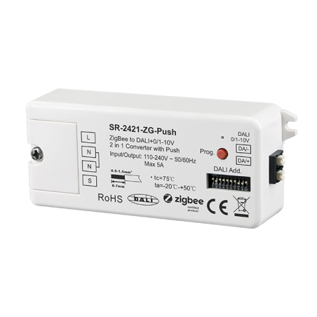 Sunricher - Converter 2 in 1 Zigbee to Dali 0/1-10V