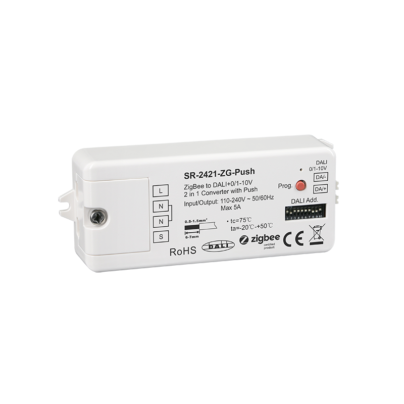 Sunricher - Zigbee zu DALI+0/1-10V 2 in 1 Konverter