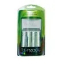 Enix - Chargeur de piles rapide 4AA ou 4AAA + 4 ac