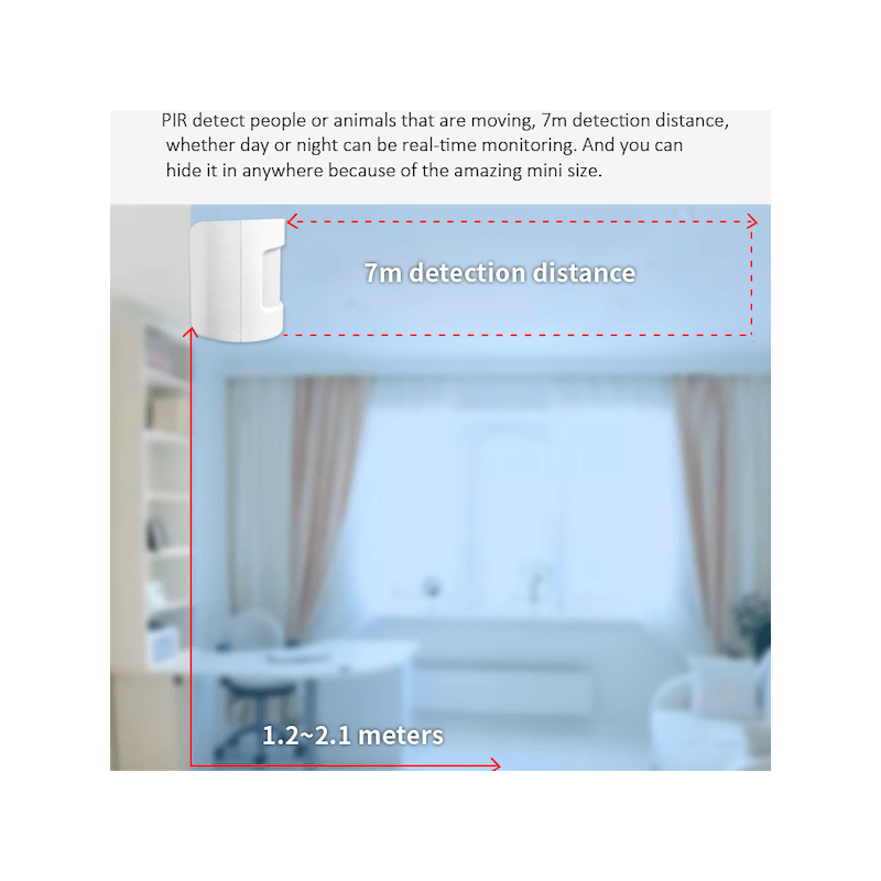 NOUS - TUYA Sensore di movimento PIR Zigbee 3.0