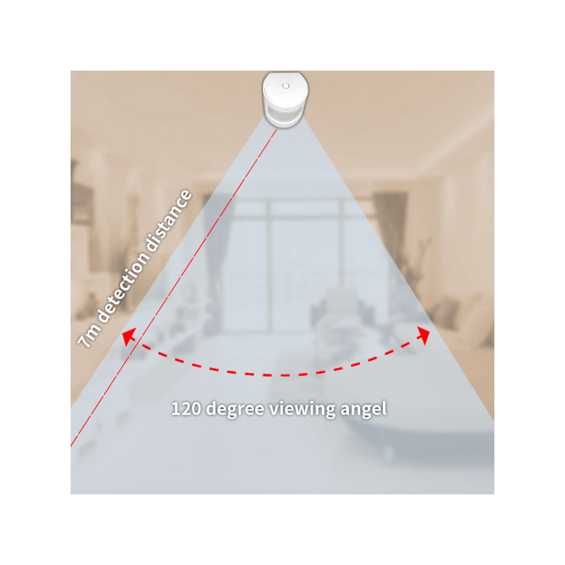 NOUS - TUYA Sensore di movimento PIR Zigbee 3.0