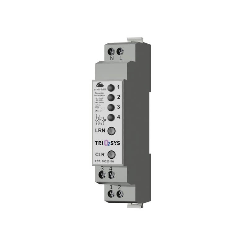 Trio2Sys - Récepteur modulaire 4 canaux LED comptage